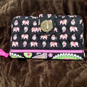 Vera Bradley Turnlock wallet